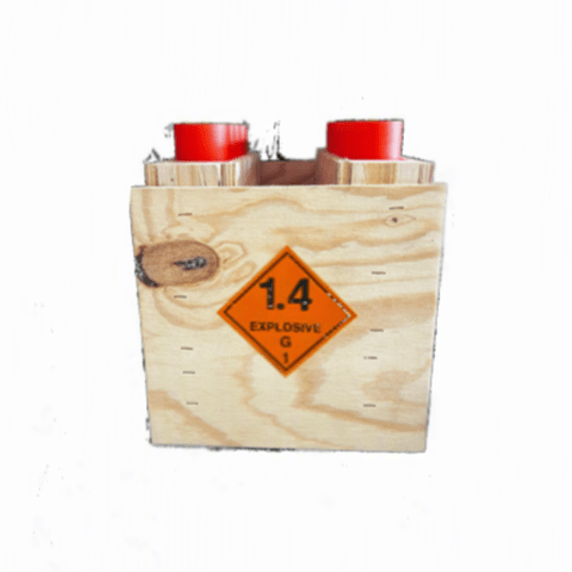10 Shot "Shorty" Straight Rack with 12" DR-11 Mortars