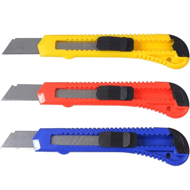 Retractable Box Cutter 3 Pack