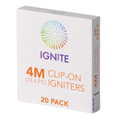 IGNITE CLIP-ON 4M IGNITERS 20 PACK