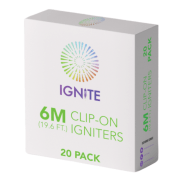 IGNITE CLIP-ON 6M IGNITERS 20 PACK