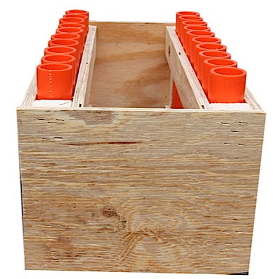 20 Shot Rack - Straight - with 12" DR-11 Mortars