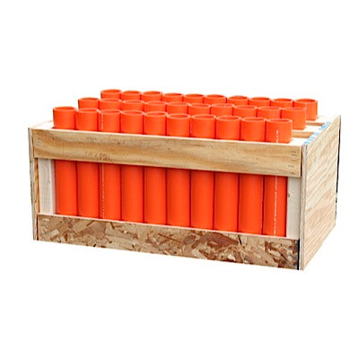 30 Shot Rack - Straight - with 12" DR-11 mortars