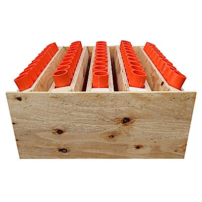 50 Shot Rack - Fan - with 12