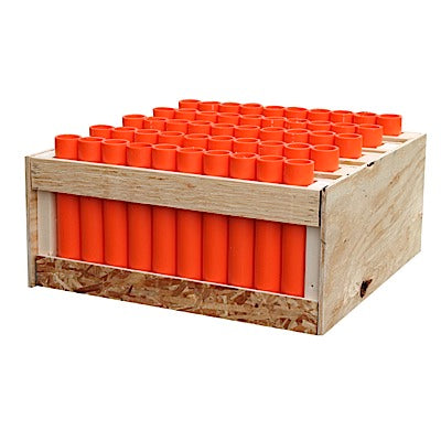 50 Shot Rack - Straight - with 12
